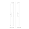 Z-Lite Stylet Outdoor Wall, 4-Light, 4.75 In.W x 48 In.L x 3.75 In.H, Sand Black/White 5006-48BK-LED - alternate 5